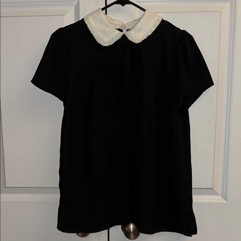 Crave Black and White Women's Top